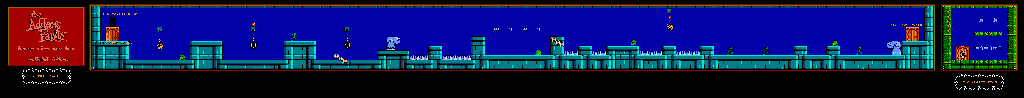 Thumbnail for a map of Conker Cage & The Spring Room for the NES game The Addams Family: Pugsley's Scavenger Hunt.