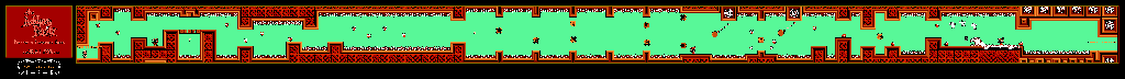 Thumbnail for a map of Fly, Fly, Fly for the NES game The Addams Family: Pugsley's Scavenger Hunt.