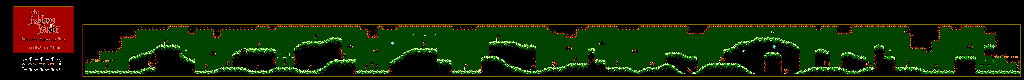 Thumbnail for a map of Going Down Under for the NES game The Addams Family: Pugsley's Scavenger Hunt.