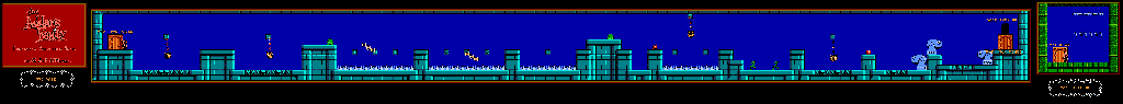 Thumbnail for a map of The Rack & Rack Them Up for the NES game The Addams Family: Pugsley's Scavenger Hunt.