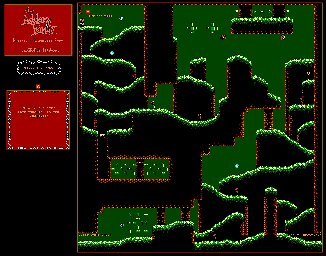 Thumbnail for a map of Under The Tree for the NES game The Addams Family: Pugsley's Scavenger Hunt.