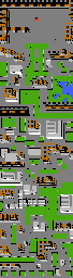 Thumbnail for a map of Mission 8 for the NES game Advanced Dungeons & Dragons: Dragon Strike.