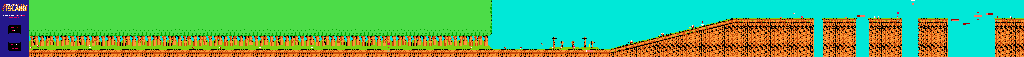 Thumbnail for a map of Area 1 Round 1 for the NES game Adventure Island.