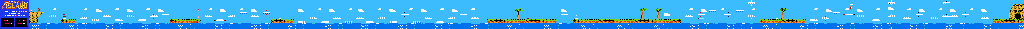 Thumbnail for a map of Area 1 Round 2 for the NES game Adventure Island.