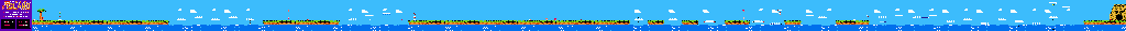 Thumbnail for a map of Area 2 Round 1 for the NES game Adventure Island.