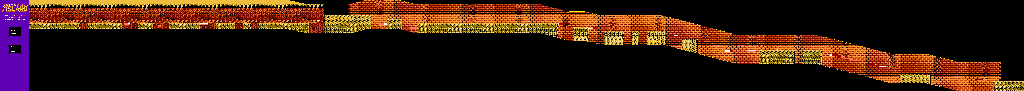 Thumbnail for a map of Area 2 Round 3 (Unmarked) for the NES game Adventure Island.