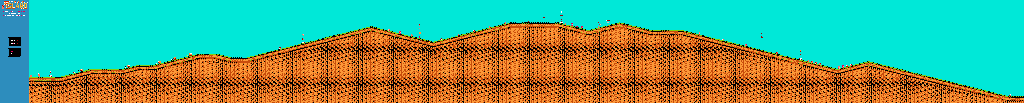 Thumbnail for a map of Area 3 Round 2 for the NES game Adventure Island.