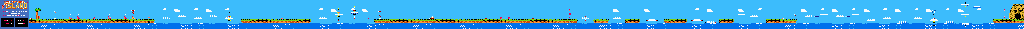 Thumbnail for a map of Area 5 Round 1 for the NES game Adventure Island.