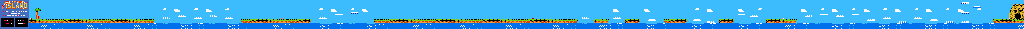 Thumbnail for a map of Area 5 Round 1 (Unmarked) for the NES game Adventure Island.