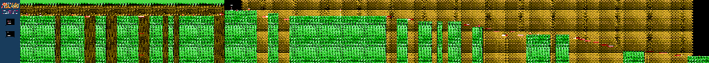 Thumbnail for a map of Area 5 Round 2 for the NES game Adventure Island.