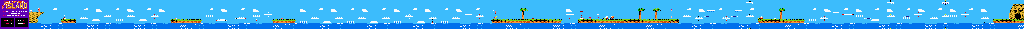 Thumbnail for a map of Area 6 Round 1 for the NES game Adventure Island.