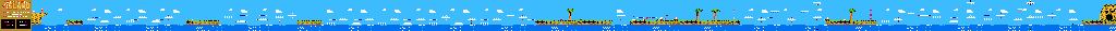 Thumbnail for a map of Area 8 Round 2 for the NES game Adventure Island.
