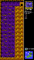 Thumbnail for a map of Island 1: Fern Island Area 8 for the NES game Adventure Island II.