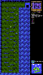 Thumbnail for a map of Island 2: Lake Island Area 5 for the NES game Adventure Island II.