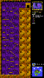 Thumbnail for a map of Island 5: Cave Island Area 9 for the NES game Adventure Island II.