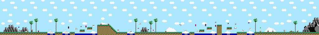 Thumbnail for a map of Area 1-5: Coastal Clash for the NES game Adventure Island III.