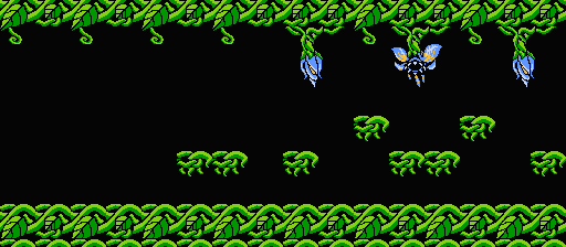 Thumbnail for a map of Area 2-Boss: Evil Flowers for the NES game Adventure Island III.