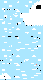 Thumbnail for a map of Area 3-A: Misty Haze for the NES game Adventure Island III.
