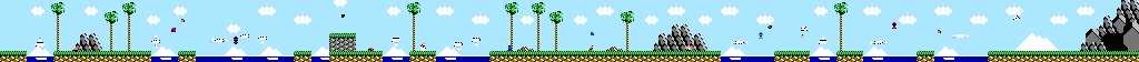 Thumbnail for a map of Area 4-1: Coastal Clash for the NES game Adventure Island III.