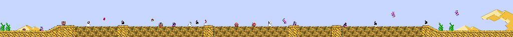 Thumbnail for a map of Area 4-3: The Desolation for the NES game Adventure Island III.