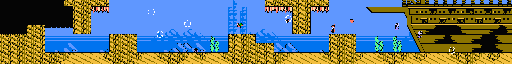Thumbnail for a map of Area 4-5: In The Abyss for the NES game Adventure Island III.