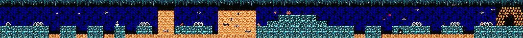 Thumbnail for a map of Area 5-1: Bottomless Pit for the NES game Adventure Island III.