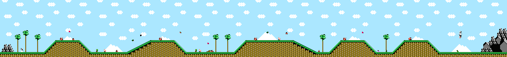Thumbnail for a map of Area 5-3: Coastal Clash for the NES game Adventure Island III.