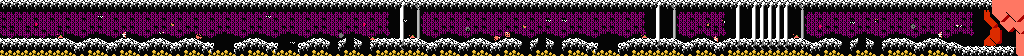 Thumbnail for a map of Area 5-6: Fossil Lair for the NES game Adventure Island III.