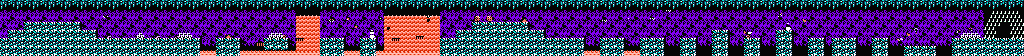 Thumbnail for a map of Area 6-A: Bottomless Pit for the NES game Adventure Island III.