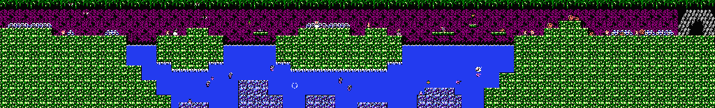 Thumbnail for a map of Area 7-5: Shaft Of Darkness for the NES game Adventure Island III.