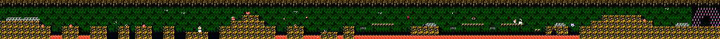 Thumbnail for a map of Area 8-A: Bottomless Pit for the NES game Adventure Island III.