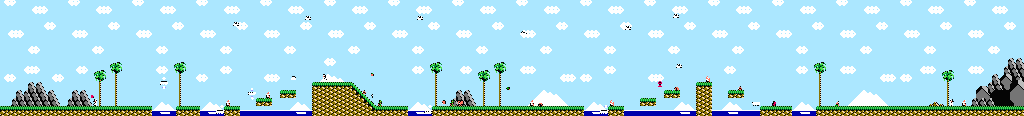 Thumbnail for a map of Area 8-B: Coastal Clash for the NES game Adventure Island III.