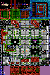 Thumbnail for a map of Stage 01 for the NES game Ai Senshi Nicol.