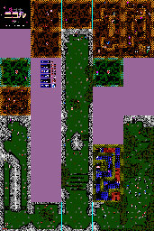 Thumbnail for a map of Stage 02 for the NES game Ai Senshi Nicol.