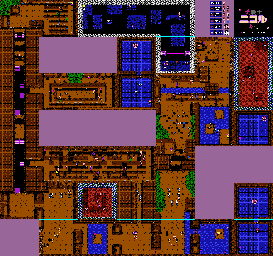 Thumbnail for a map of Stage 03 for the NES game Ai Senshi Nicol.