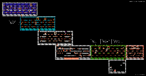 Thumbnail for a map of Stage 1: Gizeh Cave for the NES game Aighina no Yogen.
