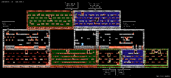 Thumbnail for a map of Stage 2: Gaza Forest for the NES game Aighina no Yogen.