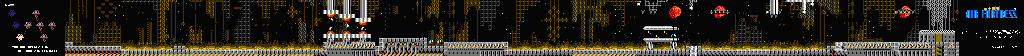Thumbnail for a map of Phase 1 - 3rd Air Fortress Approach for the NES game Air Fortress.