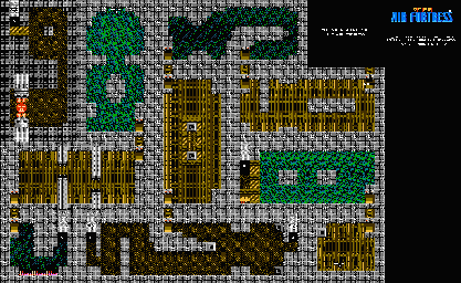 Thumbnail for a map of Phase 1 - 3rd Air Fortress Inside for the NES game Air Fortress.