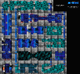 Thumbnail for a map of Phase 1 - 4th Air Fortress Inside for the NES game Air Fortress.
