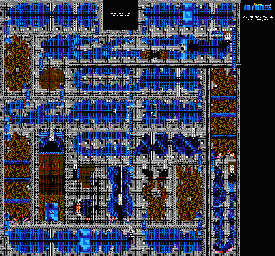 Thumbnail for a map of Phase 1 - 6th Air Fortress Inside for the NES game Air Fortress.