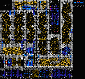 Thumbnail for a map of Phase 1 - 7th Air Fortress Inside for the NES game Air Fortress.