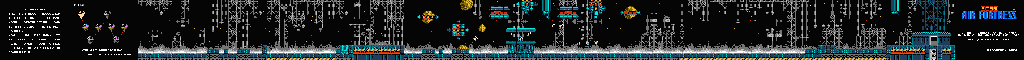 Thumbnail for a map of Phase 2 - 1st Air Fortress Approach for the NES game Air Fortress.