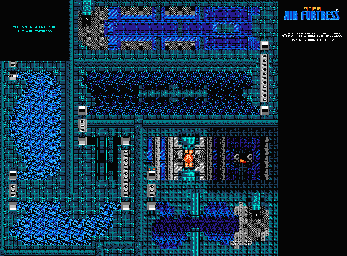 Thumbnail for a map of Phase 2 - 1st Air Fortress Inside for the NES game Air Fortress.