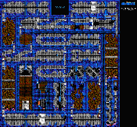 Thumbnail for a map of Phase 2 - 6th Air Fortress Inside for the NES game Air Fortress.