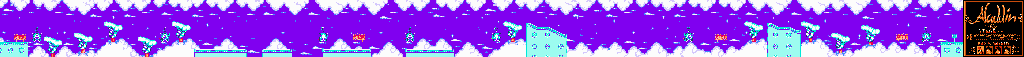 Thumbnail for a map of Stage 4-1 (Unmarked) for the NES game Aladdin.