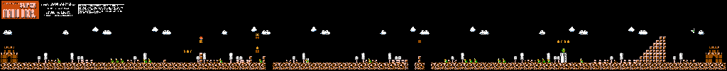 Thumbnail for a map of World 3 3-2 for the NES game All Night Nippon Super Mario Bros..