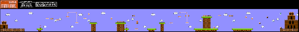 Thumbnail for a map of World 5 5-3 for the NES game All Night Nippon Super Mario Bros..