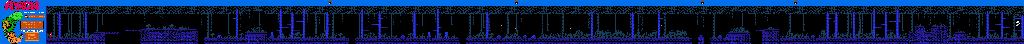 Thumbnail for a map of Zone 4-2: Watch Out For Skelton Monster. for the NES game Amagon.
