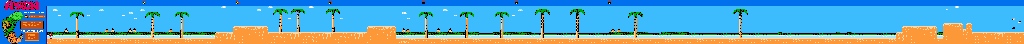 Thumbnail for a map of Zone 6-1: Watch Out For Outer Space Invaders. for the NES game Amagon.